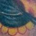 Day of the Dead Woman Portrait with Orchids Tattoo Design Thumbnail